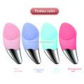 Electric Facial Cleansing Brush Silicone Sonic Vibration Cleaner Deep Pore Skin Massage Face Brush